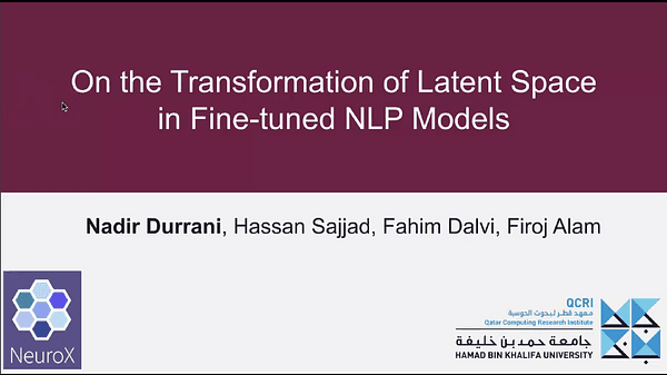 On the Transformation of Latent Space in Fine-Tuned NLP Models