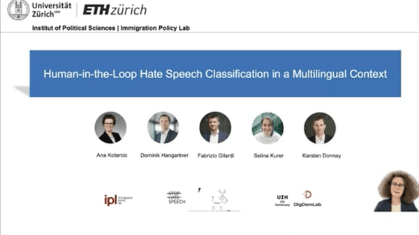 Human-in-the-Loop Hate Speech Classification in a Multilingual Context