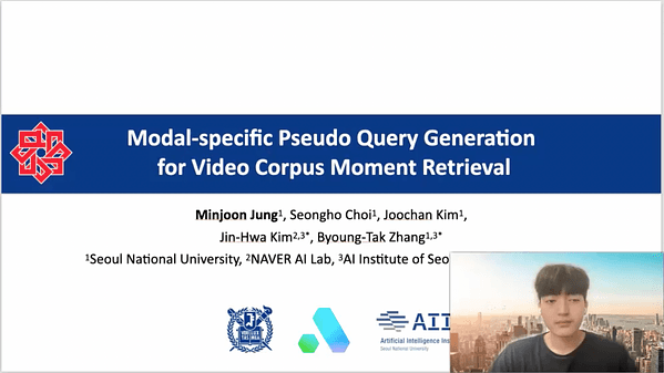 Modal-specific Pseudo Query Generation for Video Corpus Moment Retrieval