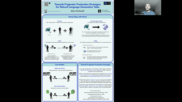 Towards Pragmatic Production Strategies for Natural Language Generation Tasks