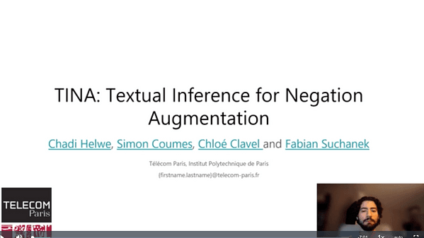 TINA: Textual Inference with Negation Augmentation