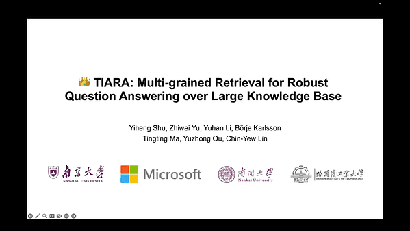 TIARA: Multi-grained Retrieval for Robust Question Answering over Large Knowledge Base
