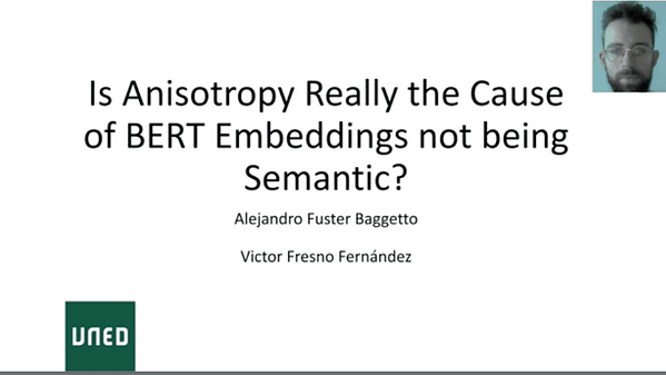 Is anisotropy really the cause of BERT embeddings not being semantic?