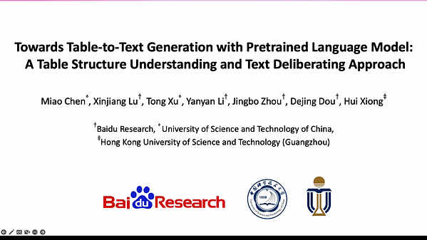 Towards Table-to-Text Generation with Pretrained Language Model: A Table Structure Understanding and Text Deliberating Approach