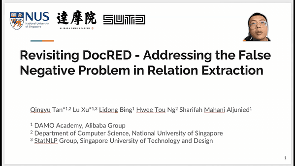 Revisiting DocRED - Addressing the False Negative Problem in Relation Extraction