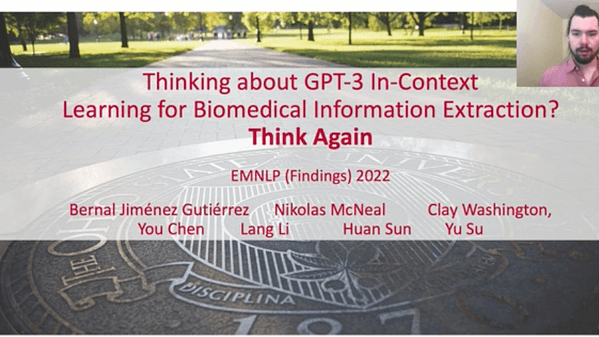 Thinking about GPT-3 In-Context Learning for Biomedical IE? Think Again