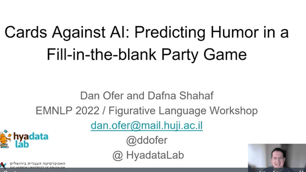 Cards Against AI: Predicting Humor in a Fill-in-the-blank Party Game