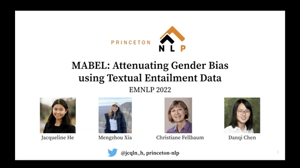 MABEL: Attenuating Gender Bias using Textual Entailment Data