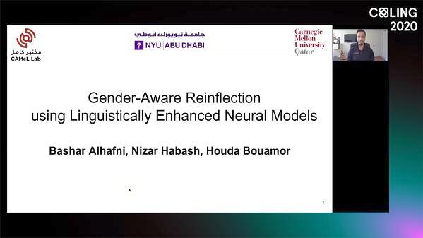 Gender-Aware Reinflectionusing Linguistically Enhanced Neural Models