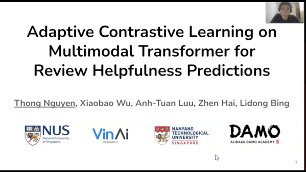 Adaptive Contrastive Learning on Multimodal Transformer for Review Helpfulness Prediction