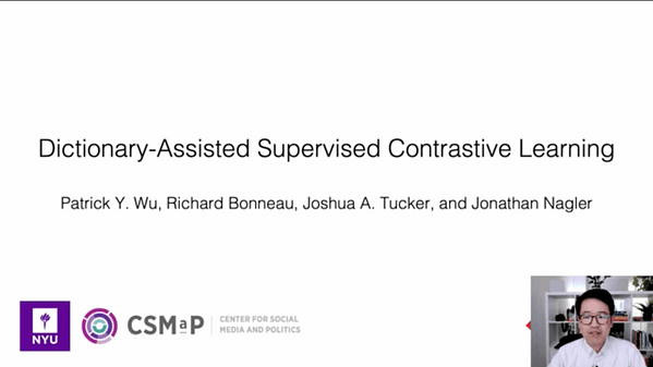 Dictionary-Assisted Supervised Contrastive Learning