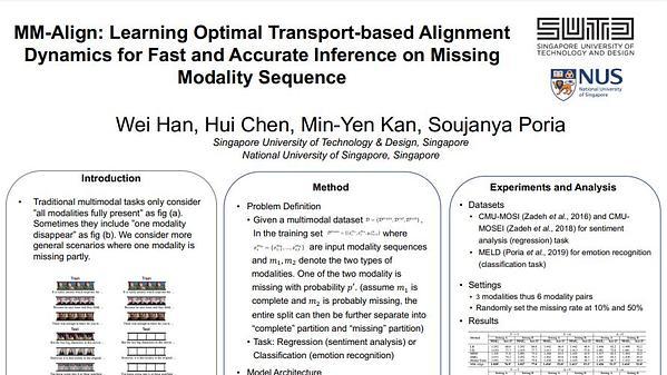 MM-Align: Learning Optimal Transport-based Alignment Dynamics for Fast and Accurate Inference on Missing Modality Sequences