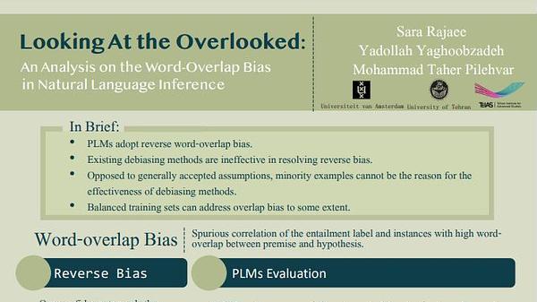 Looking at the Overlooked: An Analysis on the Word-Overlap Bias in Natural Language Inference