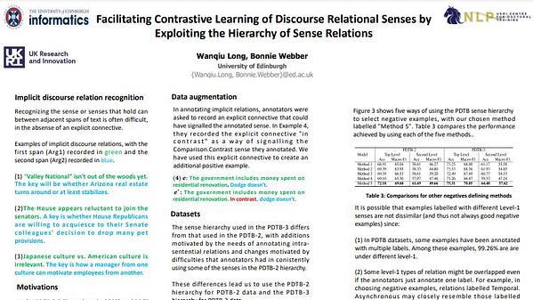 Facilitating Contrastive Learning of Discourse Relational Senses by Exploiting the Hierarchy of Sense Relations