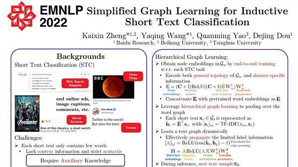 Simplified Graph Learning for Inductive Short Text Classification