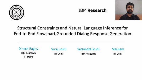Structural Constraints and Natural Language Inference for End-to-End Flowchart Grounded Dialog Response Generation