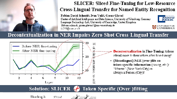 SLICER: Sliced Fine-Tuning for Low-Resource Cross-Lingual Transfer for Named Entity Recognition