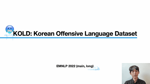 KOLD: Korean Offensive Language Dataset