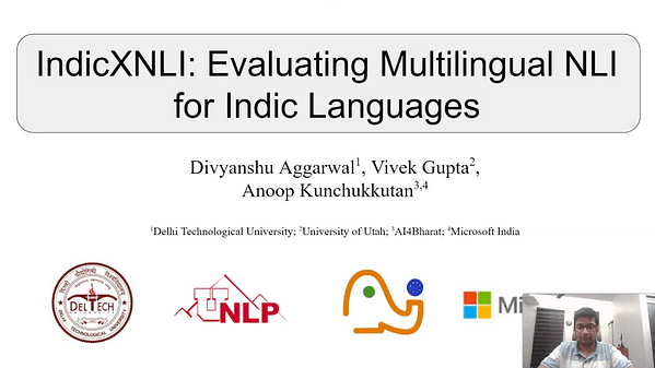 IndicXNLI: Evaluating Multilingual Inference for Indian Languages