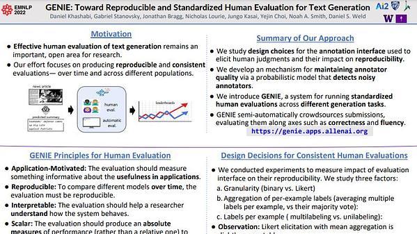 GENIE: Toward Reproducible and Standardized Human Evaluation for Text Generation