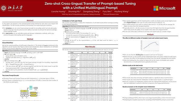 Zero-shot Cross-lingual Transfer of Prompt-based Tuning with a Unified Multilingual Prompt