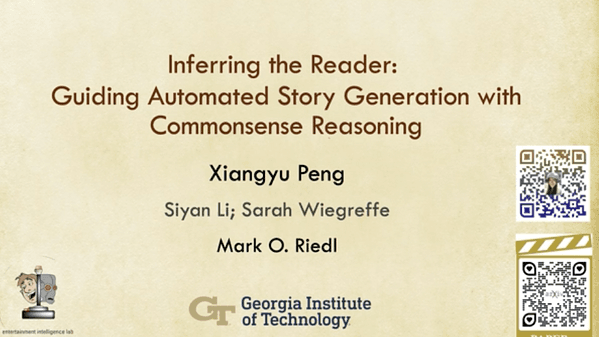 Inferring the Reader: Guiding Automated Story Generation with Commonsense Reasoning