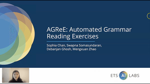 AGReE: A system for generating Automated Grammar Reading Exercises