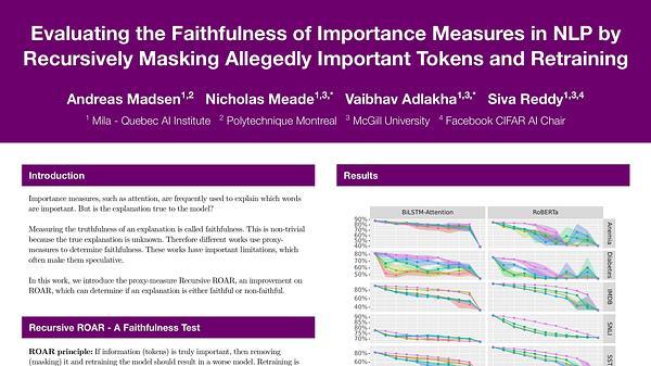 Evaluating the Faithfulness of Importance Measures in NLP by Recursively Masking Allegedly Important Tokens and Retraining