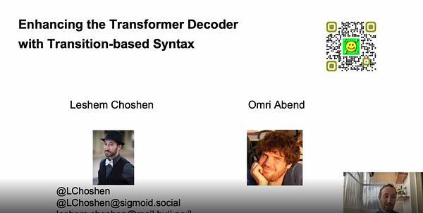 Enhancing the Transformer Decoder with Transition-based Syntax