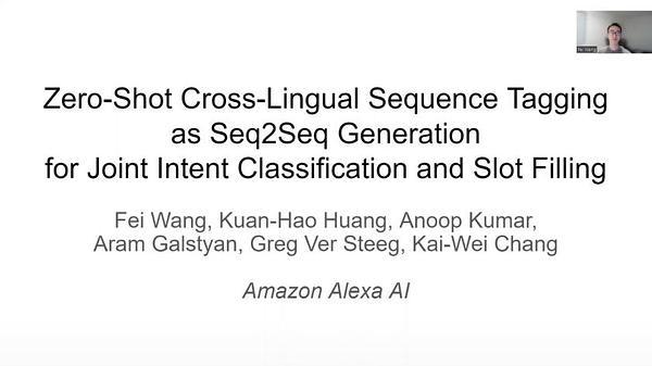 Zero-Shot Cross-Lingual Sequence Tagging as Seq2Seq Generation for Joint Intent Classification and Slot Filling