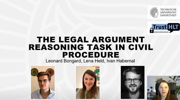 The Legal Argument Reasoning Task in Civil Procedure