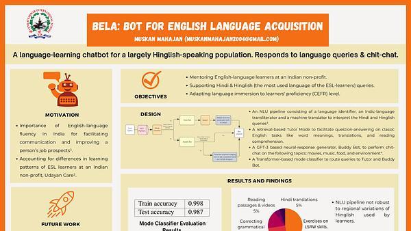 BELA: Bot for English Language Acquisition