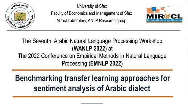 Benchmarking transfer learning approaches for sentiment analysis of Arabic dialect