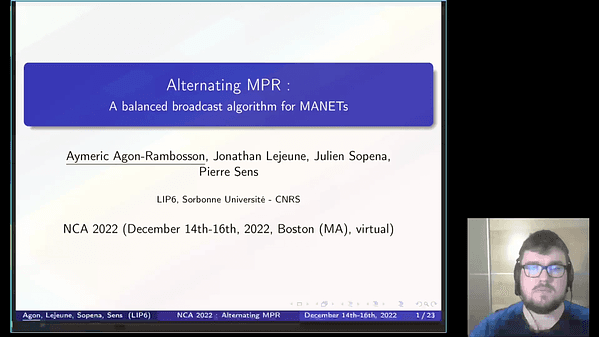 Alternating MPR: a balanced broadcast algorithm for MANETs