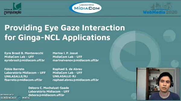Providing Eye Gaze Interaction for Ginga-NCL Applications