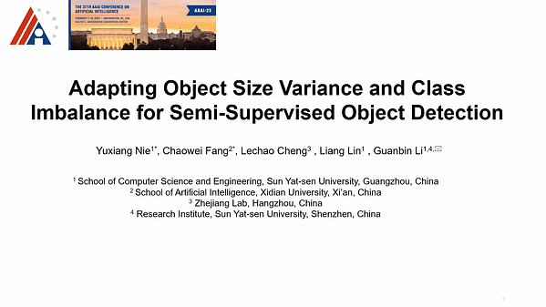 Adapting Object Size Variance and Class Imbalance for Semi-Supervised Object Detection