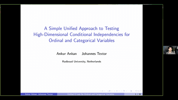 A Simple Unified Approach to Testing High-Dimensional Conditional Independences for Categorical and Ordinal Data