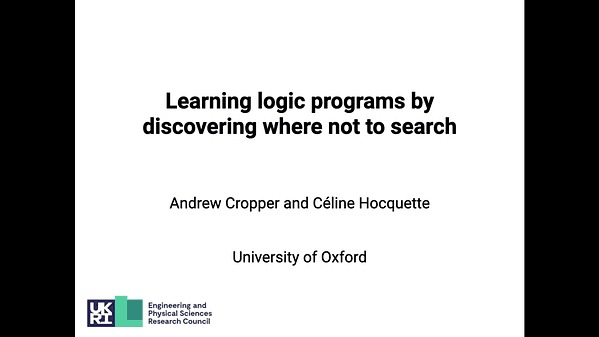 Learning Logic Programs by Discovering Where Not to Search