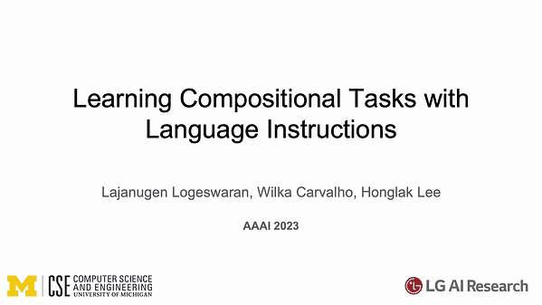 Learning Compositional Tasks from Language Instructions