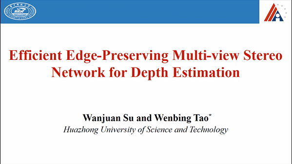 Efficient Edge-Preserving Multi-view Stereo Network for Depth Estimation