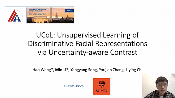 UCoL: Unsupervised Learning of Discriminative Facial Representations via Uncertainty-aware Constrast