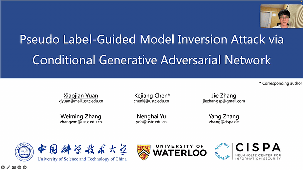 Pseudo Label-Guided Model Inversion Attack via Conditional Generative Adversarial Network