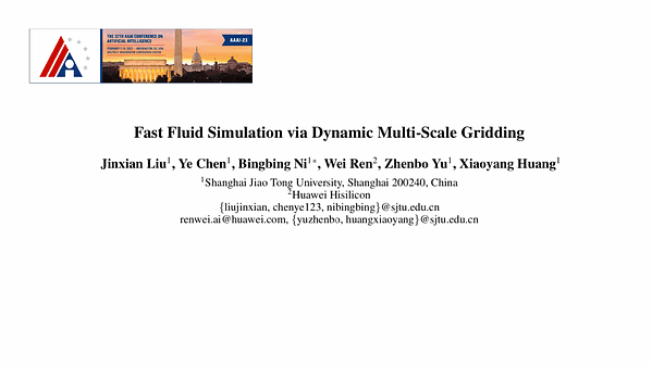 Fast Fluid Simulation via Dynamic Multi-Scale Gridding