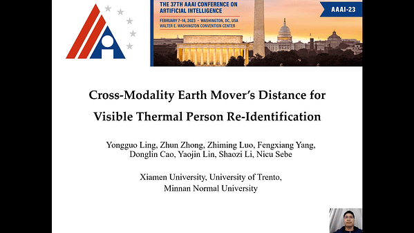 Cross-Modality Earth Mover‚Äôs Distance for Visible Thermal Person Re-Identification