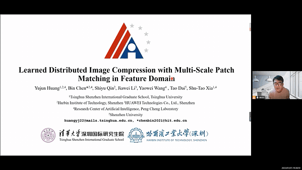 Learned Distributed Image Compression with Multi-Scale Patch Matching in Feature Domain