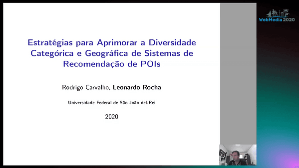 Estratégias para Aprimorar a Diversidade Categórica e Geográfica de Sistemas de Recomendação de POIs