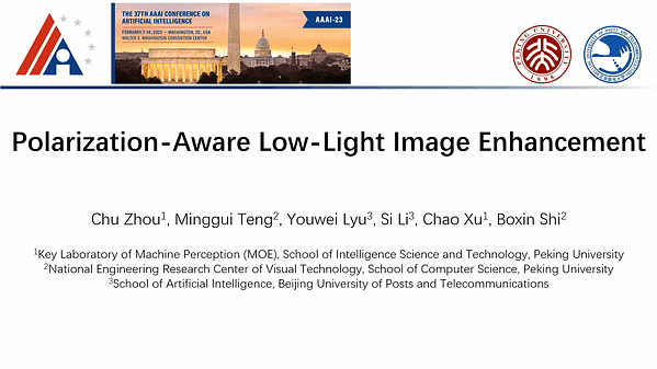 Polarization-Aware Low-Light Image Enhancement