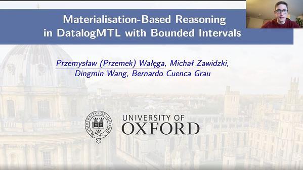 Materialisation-based Reasoning in DatalogMTL with Bounded Intervals