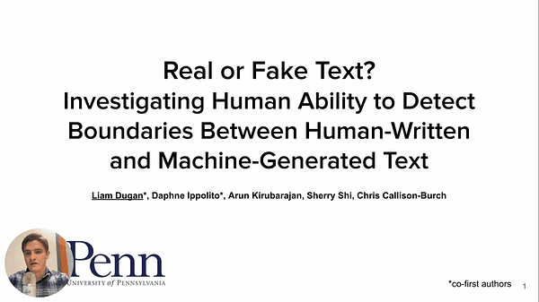 Real or Fake Text?: Investigating Human Ability to Detect Boundaries Between Human-Written and Machine-Generated Text