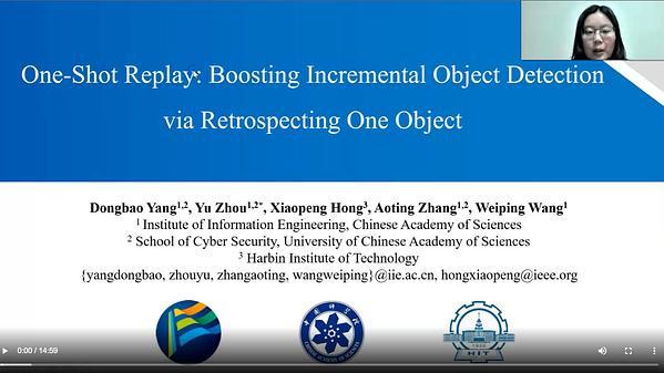 One-Shot Replay: Boosting Incremental Object Detection via Retrospecting One Object